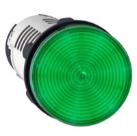 Green Schneider Electric Harmony XB7 Monobloc Pilot Lights