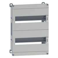 NSYDLM24 Schneider Spacial Modular Chassis for 400H x 300mmW Enclosures 2 Rows of 12 = 24 Modules