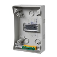 B06534 IBOCO Pablo 4 Module Distribution Enclosure 210H x 143W x 102mmD with Earth Block