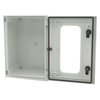 BRES-43P Uriarte Safybox BRES GRP 400H x 300W x 200mmD Wall Mounting Enclosure IP66 Polycarbonate Window