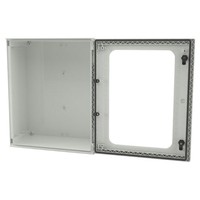 BRES-65P Uriarte Safybox BRES GRP 600H x 500W x 230mmD Wall Mounting Enclosure IP66 Polycarbonate Window