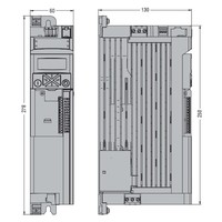 VLA115A240 Lovato Electric VLA1 Single Phase Variable Frequency Drive 200-240V 7A 1.5kW