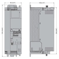 VLB30055A480 Lovato VLB3 Three Phase Variable Frequency Drive 400-480V 13A 5.5kW