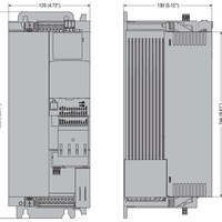 VLB30075A480 Lovato Electric VLB3 Three Phase Variable Frequency Drive 400-480V 16.5A 7.5kW