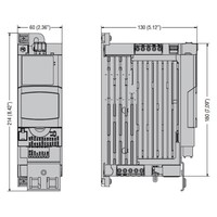 VLB30007A480 Lovato VLB3 Three Phase Variable Frequency Drive 400-480V 2.4A 0.75kW