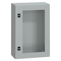 NSYCRN64200T Schneider PanelSeT CRN Mild Steel 600H x 400W x 200mmD Wall Mounting Enclosure IP66 Glazed Door