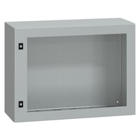 NSYCRN68300T Schneider Spacial CRN Mild Steel 600H x 800W x 300mmD Wall Mounting Enclosure IP66 Glazed Door