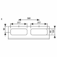 NSYCRN68300T Schneider Spacial CRN Mild Steel 600H x 800W x 300mmD Wall Mounting Enclosure IP66 Glazed Door