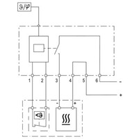 01011.0-22 STEGO DCT 010 Electronic Thermostat - DC Line N/O Contact 0 to +60 DegC 20-56VDC Max. Switching Capacity 11A DC