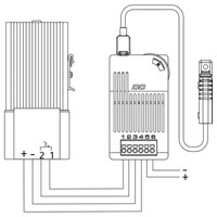 01011.0-41 STEGO DCT 010 Electronic Thermostat - DC Line N/C Contact -10 to +50 DegC 20-56VDC Max. Switching Capacity 13A DC 