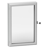 NSYCW65 Schneider Spacial Control Window IP55 600x500x77mm Aluminum Frame With Keylock