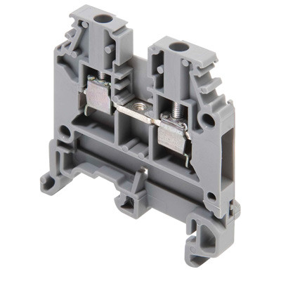 1SNA115486R0300 Entrelec SNA 2.5mm Grey DIN Rail Terminal for TS35 &amp; TS32 Rail Single Feed Through M2.5/5