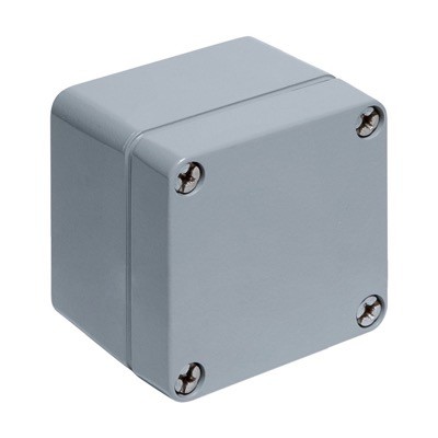 5190-0750/8057 Aluminium Enclosure 75 x 80 x 57mm Painted RAL7001