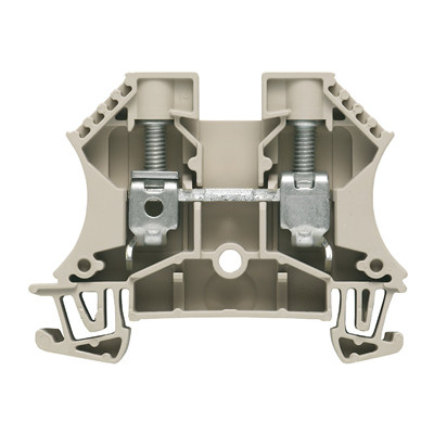 1020300000 Weidmuller W Series 10mm Beige DIN Rail Terminal for TS35 Rail Single Feed Through WDU10