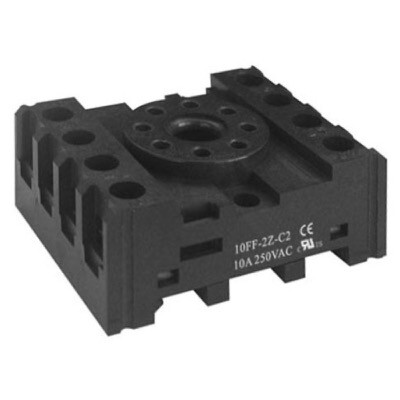 10FF-2Z-C2 Hongfa 10FF Double Pole 8 Pin Octal Relay Base