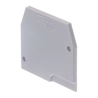 1SNA114994R0700 Entrelec SNA FEM62 Grey End Plate for M4/6.SNB Disconnect Terminal 