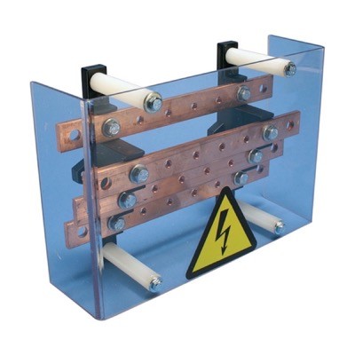 563160 nVent ERIFLEX TR-160A 4 Pole 160A Distribution Block Input Capacity M8 Stud for Copper Tube Terminal 4 outgoing tappings