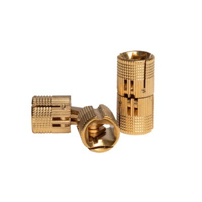 BAM Cahors Combiester Pair of Internal Hinges 06CABI0100 Brass