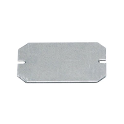 D-MP Fibox Piccolo Mounting Plate for 80 x 170mm Enclosures Galvanised Steel Plate Dimensions 54 x 140 x 1.5mmD