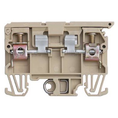 ERF2BEIGE IMO ER 6mm Beige Fuse DIN Rail Terminal for TS35 Rail suitable for 5 x 20mm &amp; 5 x 25mm Fuse