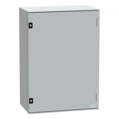 NSYPLM75PG Schneider Thalassa PLM GRP 747H x 536W x 300mmD Wall Mounting Enclosure IP66 Internal Mounting Plate Included