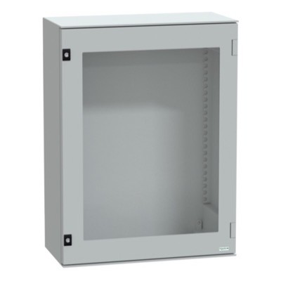 NSYPLM86TG Schneider Thalassa PLM GRP 847H x 636W x 300mmD Wall Mounting Enclosure IP66 Glazed Door