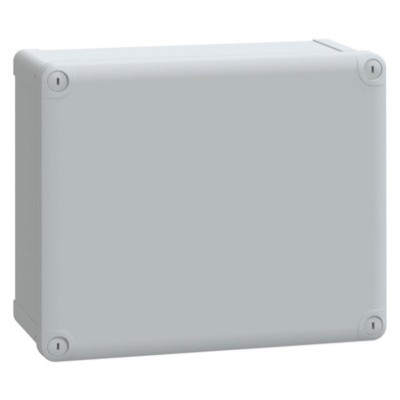 NSYTBS292412H Schneider Thalassa TBS ABS 291 x 241 x 128mmD Enclosure Grey Lid IP66 RAL7035