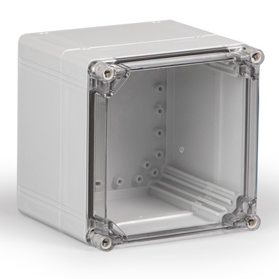 OABP202018T Ensto Cubo O ABS 200 x 200 x 187mmD Enclosure Clear Lid IP66/67