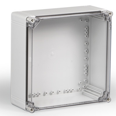 OABP303013T Ensto Cubo O ABS 300 x 300 x 132mmD Enclosure Clear Lid IP66/67