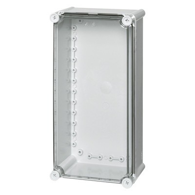 PC 3819 13 T Fibox Solid Polycarbonate 380 x 190 x 130mmD Enclosure Clear Lid IP66/67