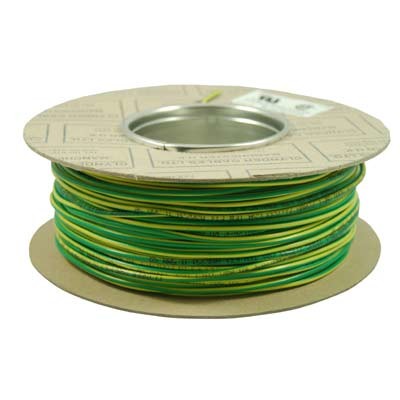 TRI1.0G/Y Clynder Tri-rated 1.0mm Green/Yellow Tri-Rated Cable 