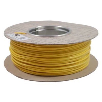 2491B1.0MMYELLOW Clynder 2491B LSZH Cable 1.0mm Yellow 