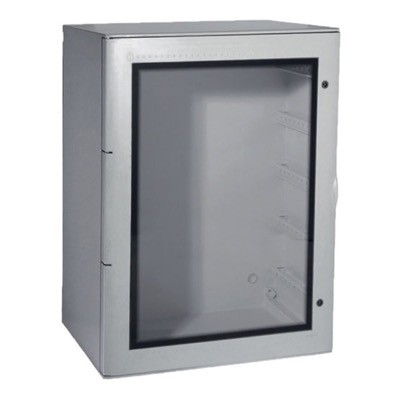 VTR07O IBOCO Pedro GRP 1060H x 810W x 355mmD Wall Mounting Enclosure IP66 Polycarbonate Window