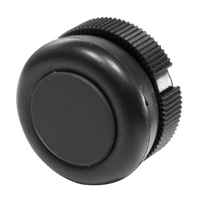 XACA9412 Schneider Harmony XAC Black Booted Pushbutton Actuator 22.5mm Spring Return