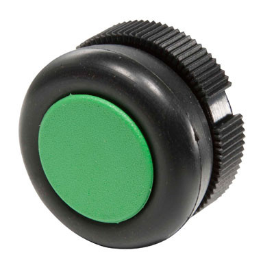 XACA9413 Schneider Harmony XAC Green Booted Pushbutton Actuator 22.5mm Spring Return