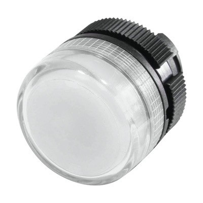 ZA2BV01 Schneider Harmony XAC White Pilot Lamp Head IP65 Black Bezel