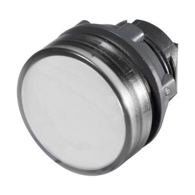 ZB5AV07 Schneider Harmony XB4 Clear Pilot Lamp Head for BA9s Lamp 22.5mm Dark Grey Plastic Bezel