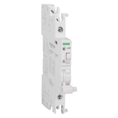 A9A26929 Schneider Acti9 Auxiliary/Fault Indicating Contact Block 2 x Changeover Contacts iOF/SD+OF