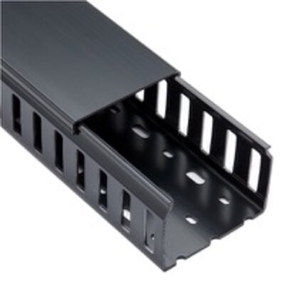 Black Closed Slot Trunking