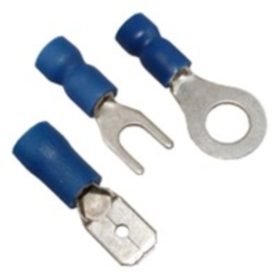 Blue Insulated Crimp Terminals for 0.75 - 2.5mm