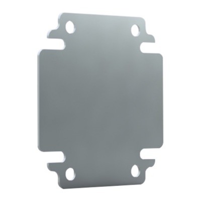 BMP4040 nVent HOFFMAN BMP Mounting Plate Galvanised Steel Dimensions 380 x 370 x 2mmD