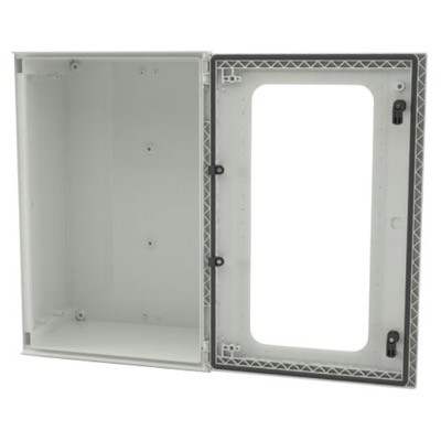 BRES-64P Uriarte Safybox BRES GRP 600H x 400W x 230mmD Wall Mounting Enclosure IP66 Polycarbonate Window