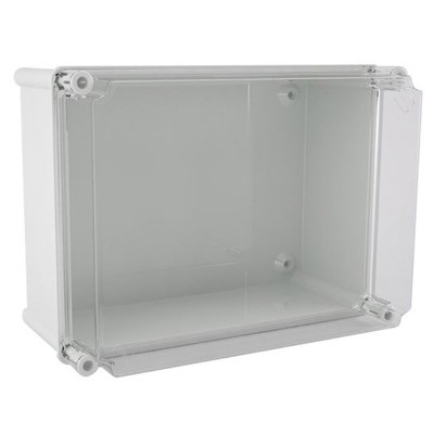 CA-43A Uriarte Safybox CA GRP 360 x 270 x 205mmD Enclosure Transparent Lid IP66