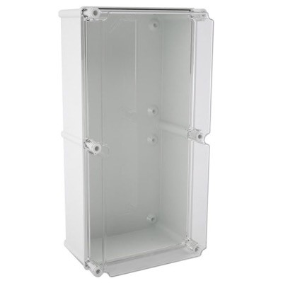 CA-63A Uriarte Safybox CA GRP 540 x 270 x 205mmD Enclosure Transparent Lid IP66