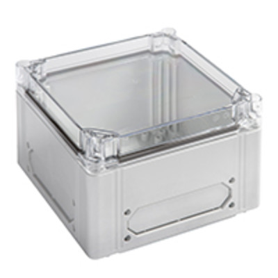 Ensto Cubo C Flange Knock-out with Clear Lid