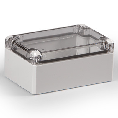 DPCP081206T Ensto Cubo D Polycarbonate 80 x 120 x 57mmD Enclosure Clear Lid IP66/IP67