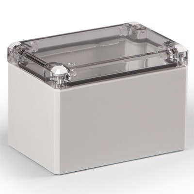 DPCP081209T Ensto Cubo D Polycarbonate 80 x 120 x 86mmD Enclosure Clear Lid IP66/IP67