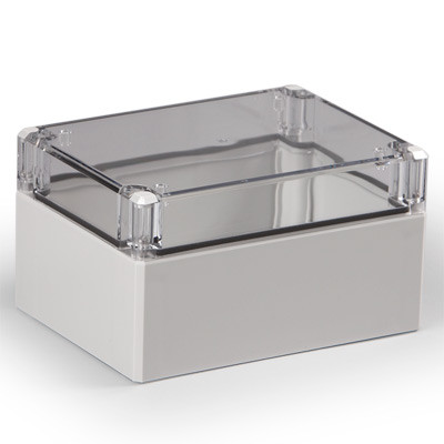 DPCP121609T Ensto Cubo D Polycarbonate 120 x 160 x 86mmD Enclosure Clear Lid IP66/IP67