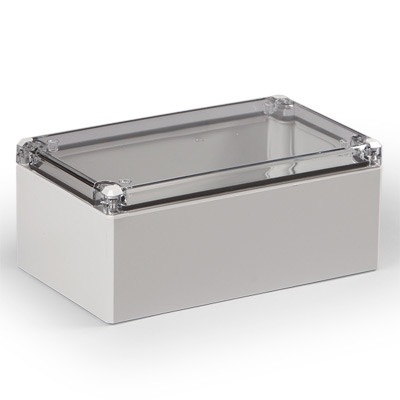 DPCP122009T Ensto Cubo D Polycarbonate 120 x 200 x 86mmD Enclosure Clear Lid IP66/IP67