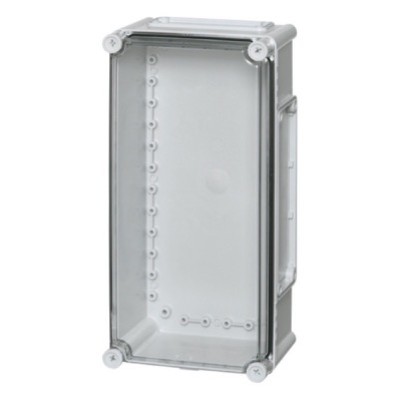 EKMB 180 T Fibox EK Polycarbonate 380 x 190 x 180mmD Enclosure Clear Lid IP66/67